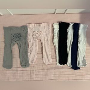 Carter's Baby Leggings Set - Grey, Pink, White, Navy, and Black